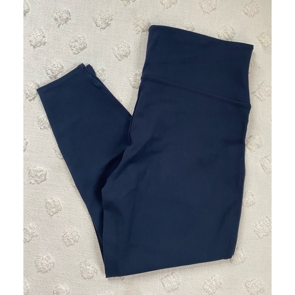 Spanx Red Label Navy Ankle High Rise Leggings Plus Size 3X Shaping Support - Picture 2 of 9